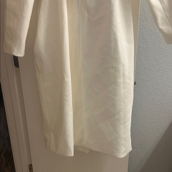 Rebdolls Cream Belted Wrap Coat - Picture 4 of 4